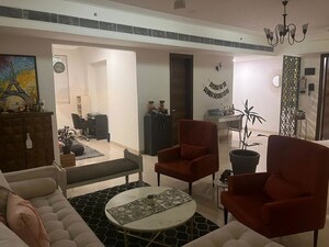 Living Room in 4 BHK Apartment at M3M Golf Estate, Sector 65 – for Rent