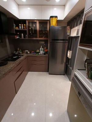 Kitchen in 3 BHK Apartment at Royal Velstand Phase 2, Kharadi – for Rent