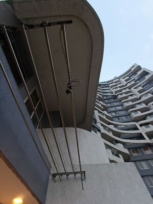 Staircase in 3 BHK Apartment at Royal Velstand Phase 2, Kharadi – for Rent