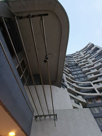 Staircase in 3 BHK Apartment at Royal Velstand Phase 2, Kharadi – for Rent