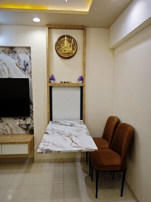 Living Room in 2 BHK Apartment at Raunak City, Kalyan West – for Sale