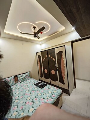 Bedroom in 2 BHK Apartment at Raunak City, Kalyan West – for Sale