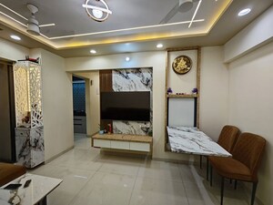 Living Room in 2 BHK Apartment at Raunak City, Kalyan West – for Sale