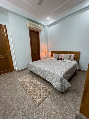 Bedroom in 2 BHK Builder Floor at RWA Residential Society Sector 46, Sector 46 – for Rent