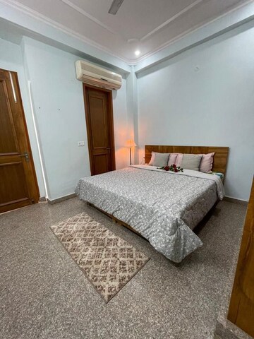 Bedroom in 2 BHK Builder Floor at RWA Residential Society Sector 46, Sector 46 – for Rent