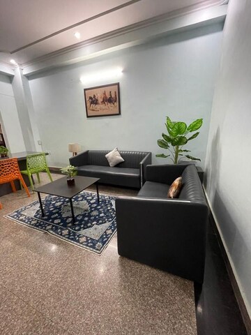 Living Room in 2 BHK Builder Floor at RWA Residential Society Sector 46, Sector 46 – for Rent