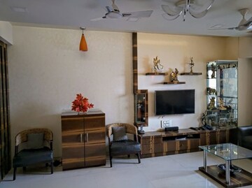 Living Room in 2 BHK Apartment at NRI Complex Phase 2, Seawoods – for Rent