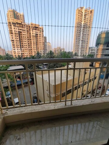 Balcony in 1 BHK Apartment at Ram Pushpanjali Residency, Owale – for Rent