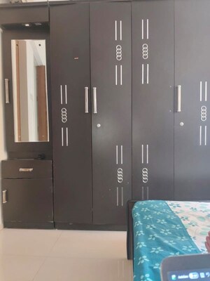 Bedroom in 1 BHK Apartment at Tulip Infinity Tower, Punawale – for Rent