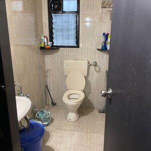 Bathroom in 3 BHK Apartment at Naman Eshaan, Model Colony – for Sale