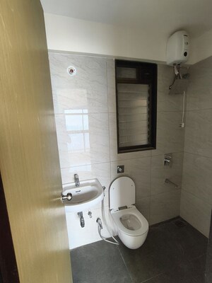 Attached Bathroom in 2.5 BHK Apartment at Chandak 34 Park Estate, Goregaon West – for Rent