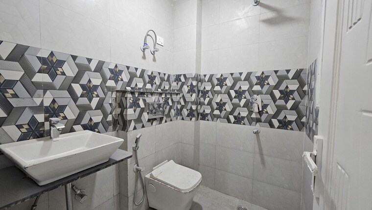 Bathroom, saket 2 Bedroom 800 Sq.Ft. Builder Floor In Saket Delhi 10108499