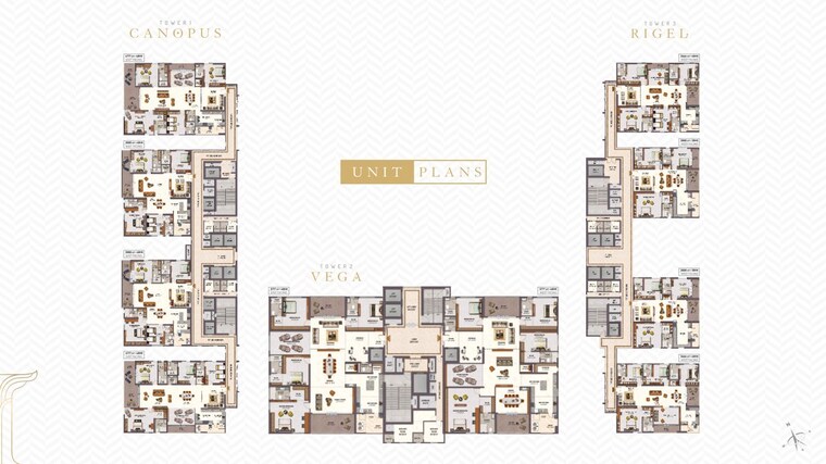 Master Plan, the-trilight 4 Bedroom 5777 Sq.Ft. Apartment In Kokapet Hyderabad 10108474