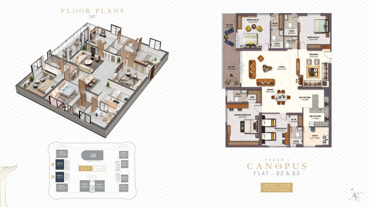 Floor Plan, the-trilight 4 Bedroom 5777 Sq.Ft. Apartment In Kokapet Hyderabad 10108474