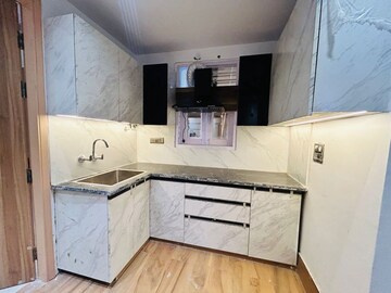 Kitchen in 2 BHK Builder Floor at Saket – for Rent