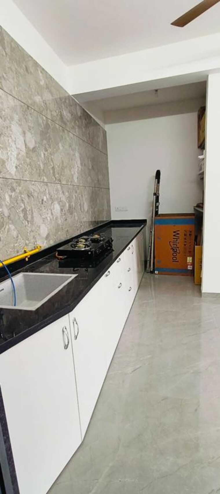 Kitchen, sargasan 2 Bedroom 800 Sq.Ft. Builder Floor In Sargasan Gandhinagar 10108631
