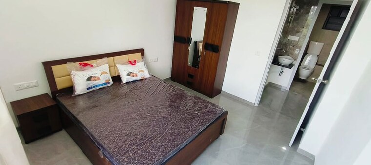 Bedroom, sargasan 2 Bedroom 800 Sq.Ft. Builder Floor In Sargasan Gandhinagar 10108631