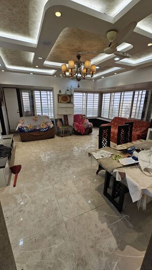 Living Room in 2 BHK Apartment at Nerul – for Sale