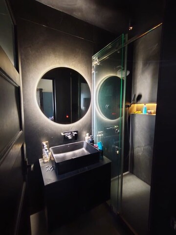 Bathroom in 2 BHK Apartment at Tirupati Campus, Tingre Nagar – for Rent