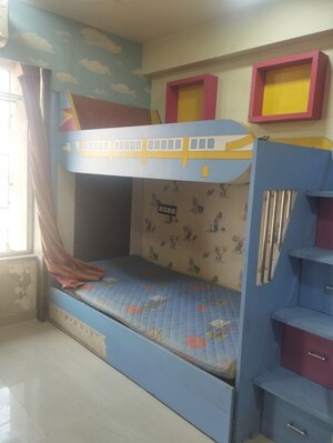 Bedroom in 2 BHK Apartment at Gala Pride Park, Manpada – for Rent