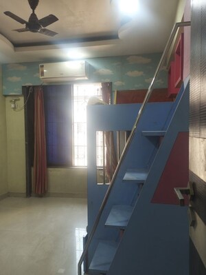 Staircase in 2 BHK Apartment at Gala Pride Park, Manpada – for Rent