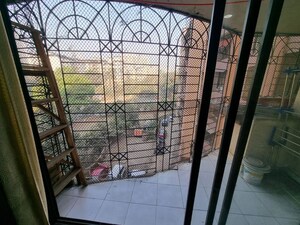 Balcony in 2 BHK Apartment at Yashraj Park CHS, Kasarvadavali – for Rent