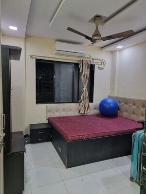 Living Room in 2 BHK Apartment at Yashraj Park CHS, Kasarvadavali – for Rent