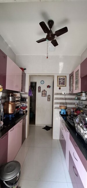 Kitchen in 1 BHK Apartment at JVM Corner Stone, Naupada – for Sale