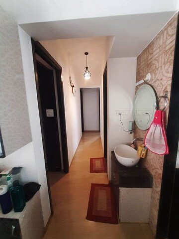 Bathroom in 2 BHK Apartment at Dhanori – for Rent