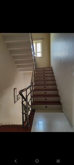 Staircase in 3 BHK Villa at Dharmadev Neelkanth Villa, Bopal – for Rent