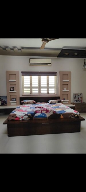 Bedroom in 3 BHK Villa at Dharmadev Neelkanth Villa, Bopal – for Rent