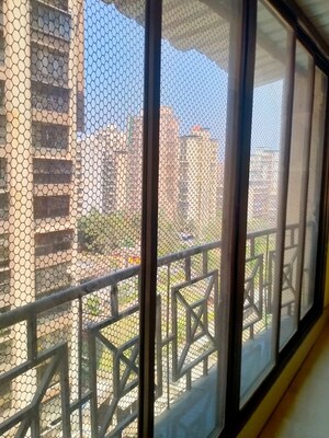 Balcony in 2 BHK Apartment at BKS Galaxy CHS, Kharghar – for Rent