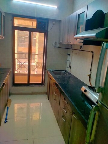 Kitchen in 2 BHK Apartment at BKS Galaxy CHS, Kharghar – for Rent