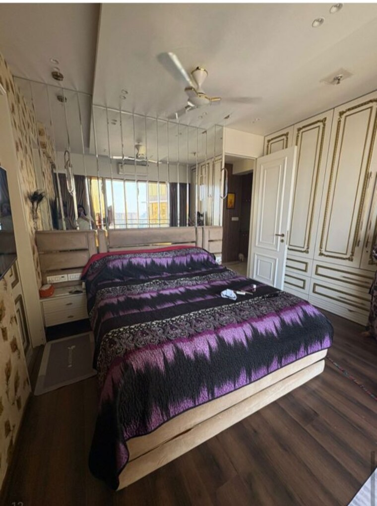 Bedroom, transcon-triumph-tower 3 Bedroom 1400 Sq.Ft. Apartment In Andheri West Mumbai 10108976