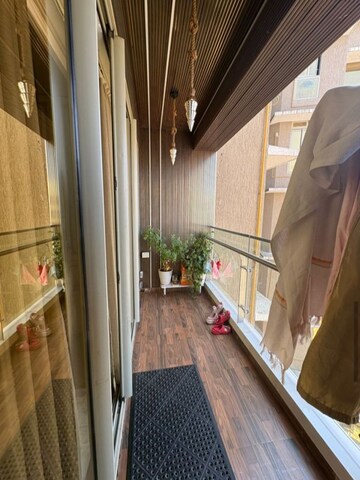 Balcony in 3 BHK Apartment at Transcon Triumph Tower, Andheri West – for Sale