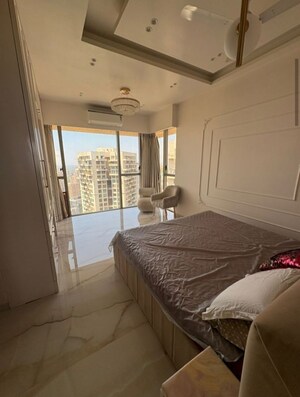 Bedroom in 3 BHK Apartment at Transcon Triumph Tower, Andheri West – for Sale