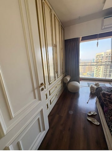 Balcony in 3 BHK Apartment at Transcon Triumph Tower, Andheri West – for Sale