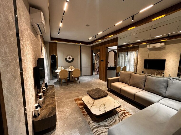 Living Room, excellaa-tremont 3 Bedroom 1060 Sq.Ft. Apartment In Keshav Nagar Pune 10108844