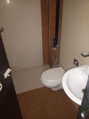 Bathroom in 3 BHK Apartment at Tirupati Corner Apartment, Kharghar – for Rent