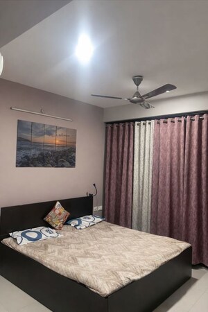 Bedroom in 2 BHK Apartment at Duville Riverdale Heights, Kharadi – for Rent