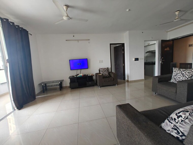 Living Room, amanora-future-towers 3 Bedroom 1500 Sq.Ft. Apartment In Hadapsar Pune 10109088