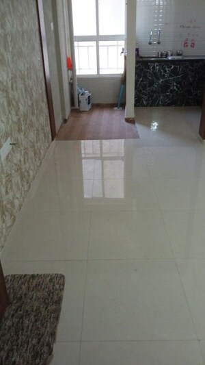 Bathroom in 1 BHK Apartment at Ajinkya Towers, Charholi Budruk – for Rent