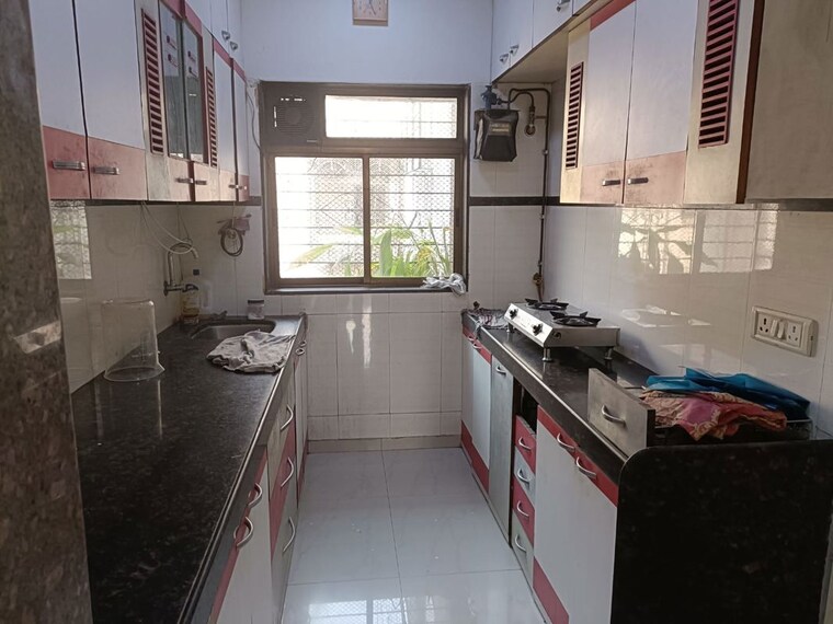 Kitchen, concrete-sai-swar 2 Bedroom 1100 Sq.Ft. Apartment In Kharghar Navi Mumbai 10109049