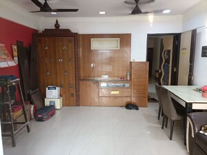 Living Room in 2 BHK Apartment at Concrete Sai Swar, Kharghar – for Rent