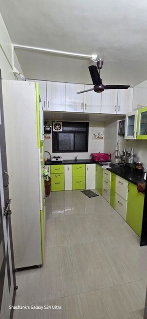 Kitchen in 1 BHK Apartment at Ajmera Housing Society, Pimpri – for Rent