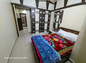 Bedroom in 1 BHK Apartment at Ajmera Housing Society, Pimpri – for Rent