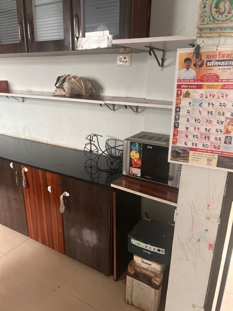 Kitchen, laxmi-nagar-society 2 Bedroom 1000 Sq.Ft. Apartment In Dhanori Pune 10109105