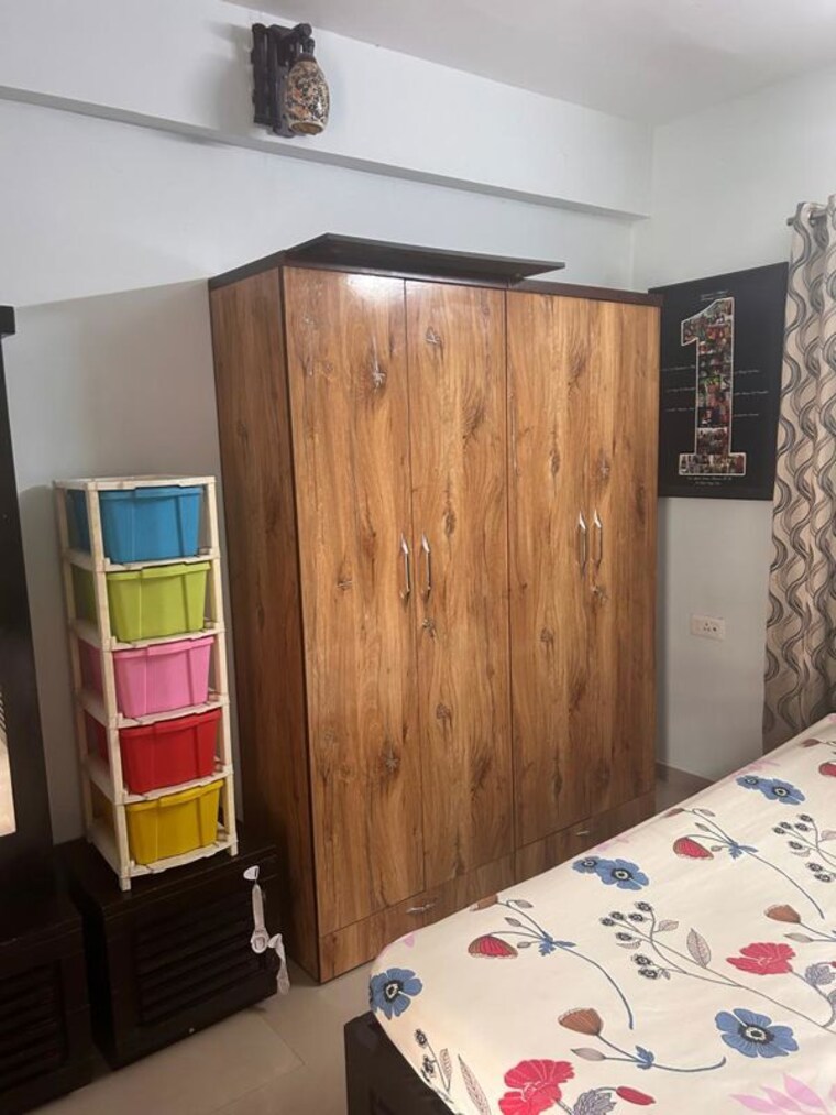 Bedroom, laxmi-nagar-society 2 Bedroom 1000 Sq.Ft. Apartment In Dhanori Pune 10109105