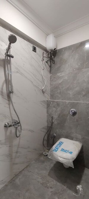 Bathroom in 1 BHK Apartment at Crescent Silverwoods, Powai – for Rent