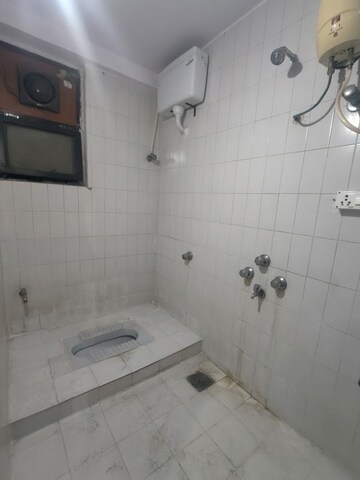 Bathroom in 2 BHK Apartment at Lok Upvan Apartment Phase 2, Vasant Vihar – for Rent